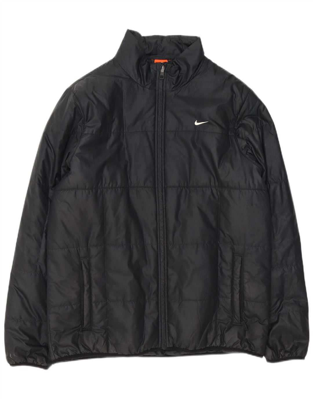 Jachetă căptușită pentru bărbați Nike UK 40, mare, negru, poliester