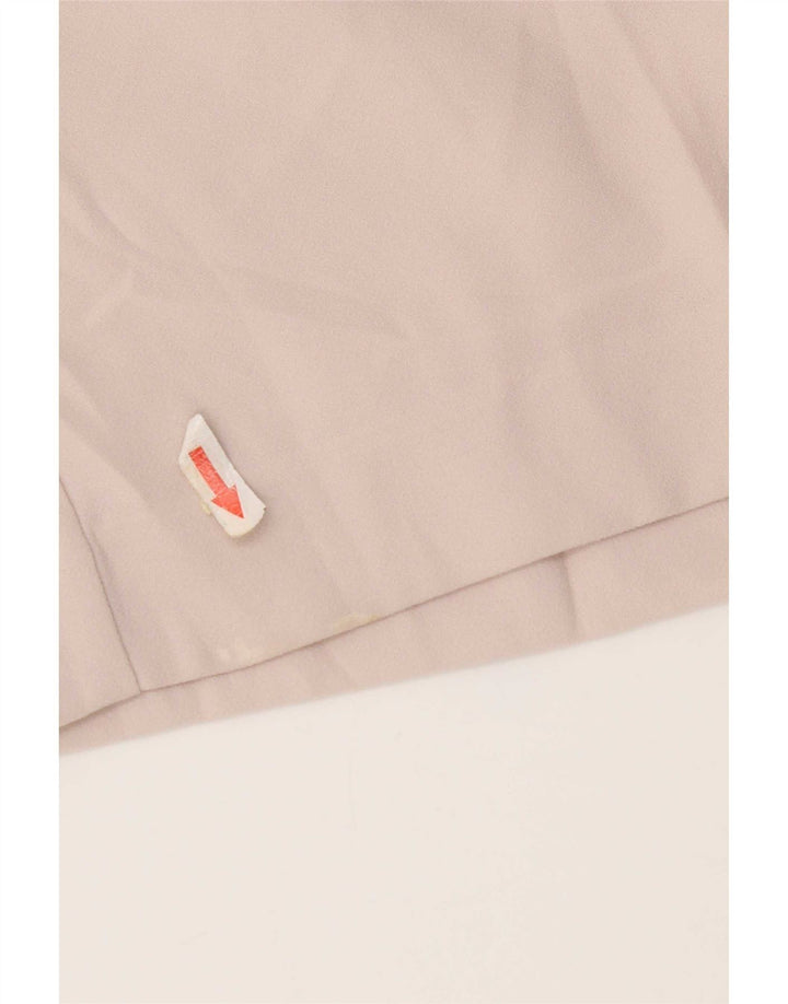 Pantaloni scurti chino pentru femei Marks & Spencer UK 12 Medium W30 Bej Poliester