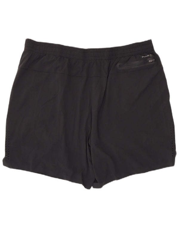 Pantaloni scurți de sport Dri-Power pentru bărbați Russell Athletic 2XL poliester gri