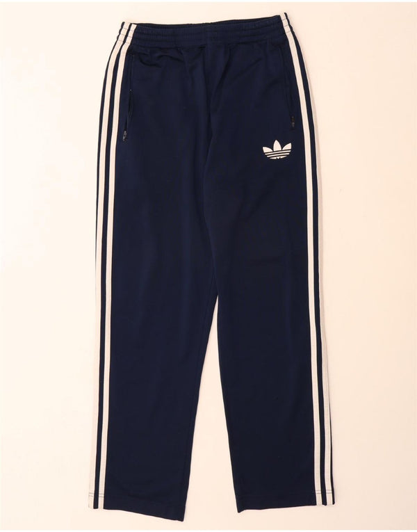 Pantaloni de trening ADIDAS pentru bărbați, poliester mici, bleumarin