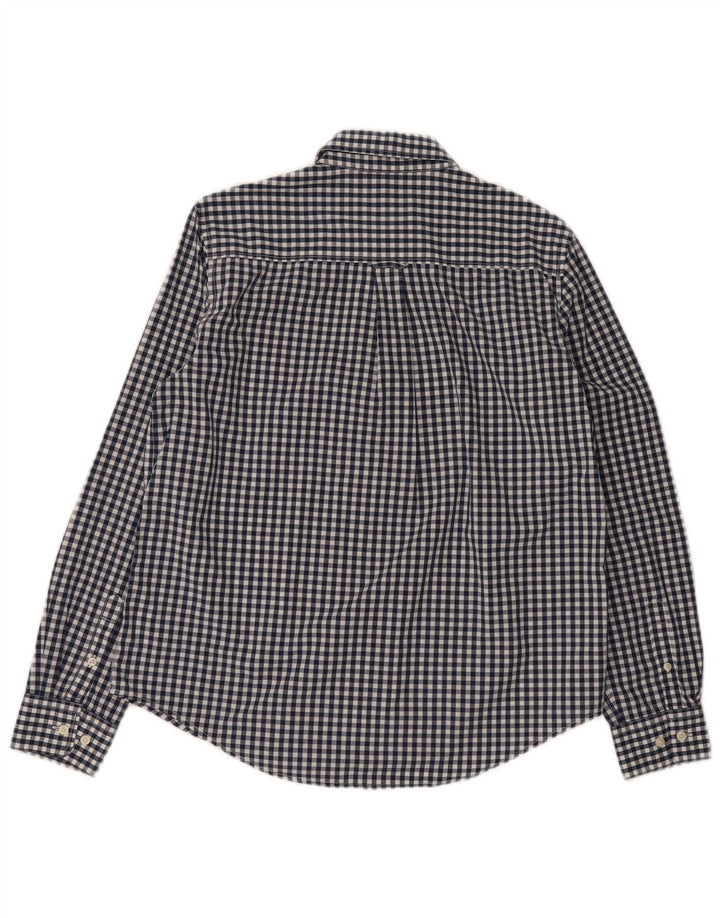 Cămașă Gant pentru femei UK 12, bumbac, albastru mediu Gingham
