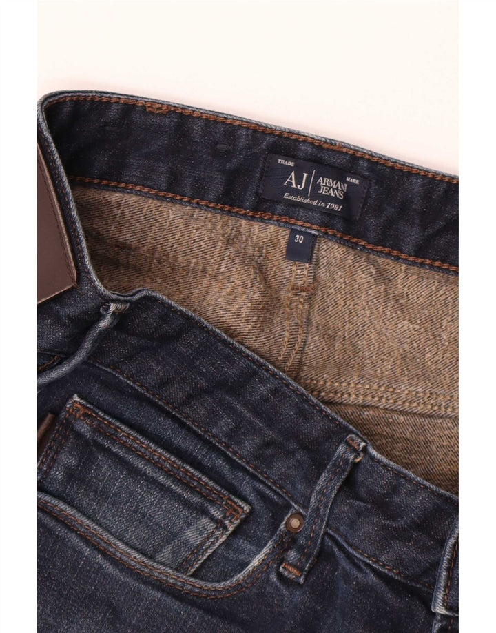 Blugi slim pentru bărbați Armani W30 L28 Bumbac bleumarin