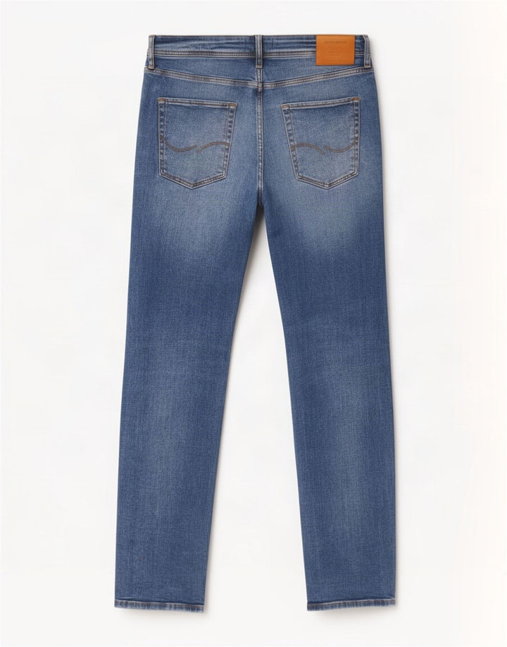Blugi slim pentru bărbați Jack & Jones W34 L34 albastru