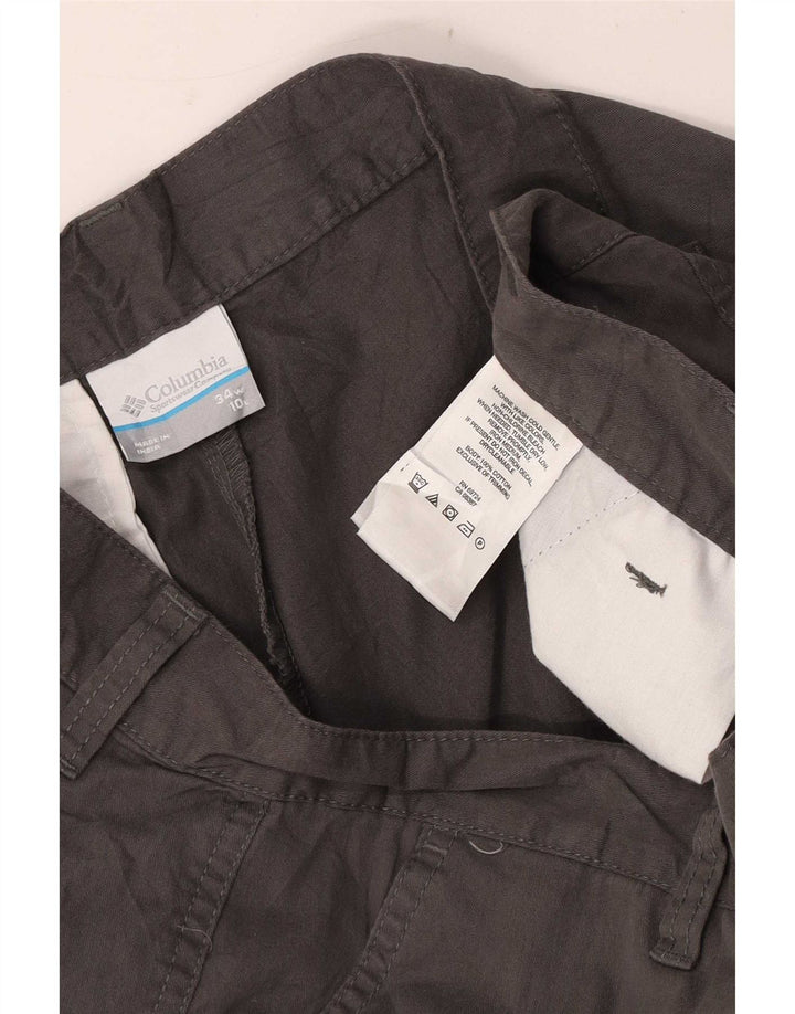 Pantaloni scurți chino obișnuiți Columbia pentru bărbați W34, bumbac gri mare