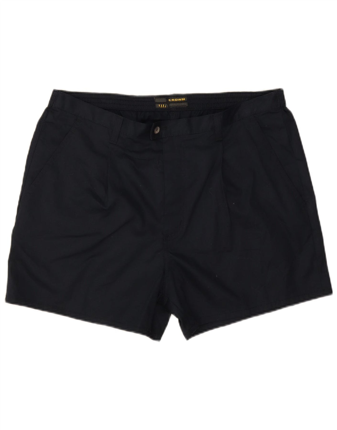 Pantaloni scurți chino pegged pentru bărbați Crown W36 mari din bumbac bleumarin