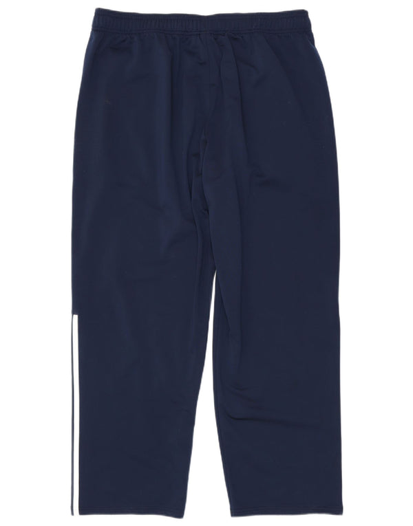 Pantaloni de trening Adidas pentru bărbați Marea Britanie 48/50 XL Bleumarin Poliester