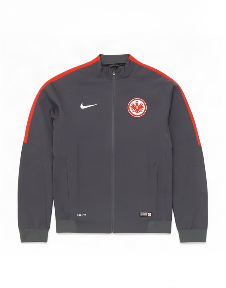 Jachetă de trening Nike Eintracht Frankfurt pentru bărbați, gri mediu, bloc de culoare