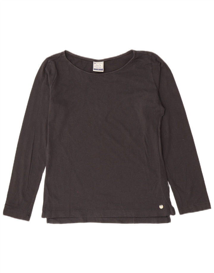 Champion pentru femei Easy Fit Top cu mânecă lungă UK 10, bumbac gri mic