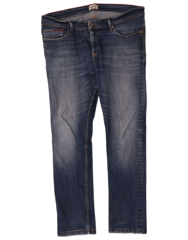 Blugi slim pentru bărbați Tommy Hilfiger W38 L30 bumbac albastru