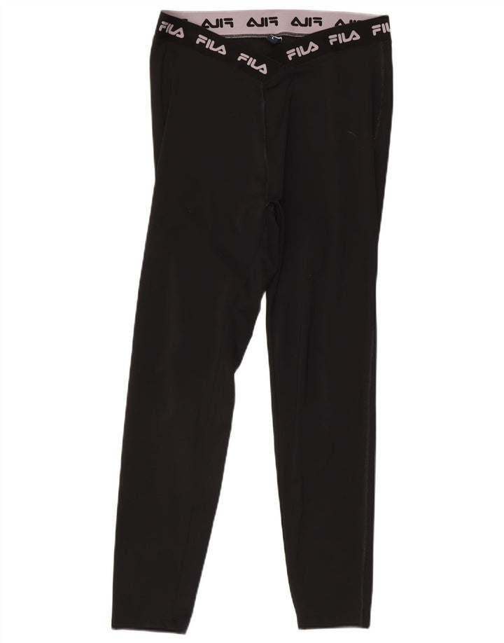 Leggings cu grafic pentru femei Fila UK 16 Large Black