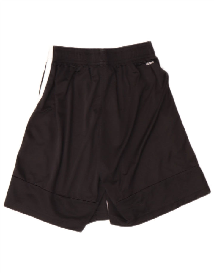 Pantaloni scurți sport ADIDAS pentru bărbați, poliester, negru