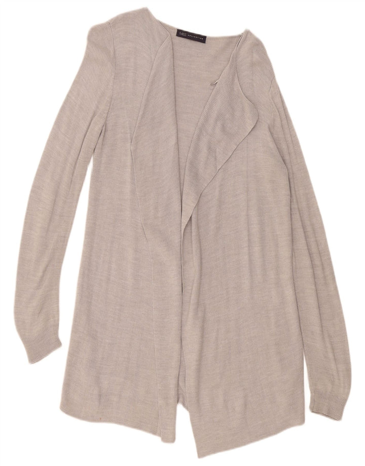 Pulover cardigan deschis pentru femei Marks & Spencer UK 10 mic gri