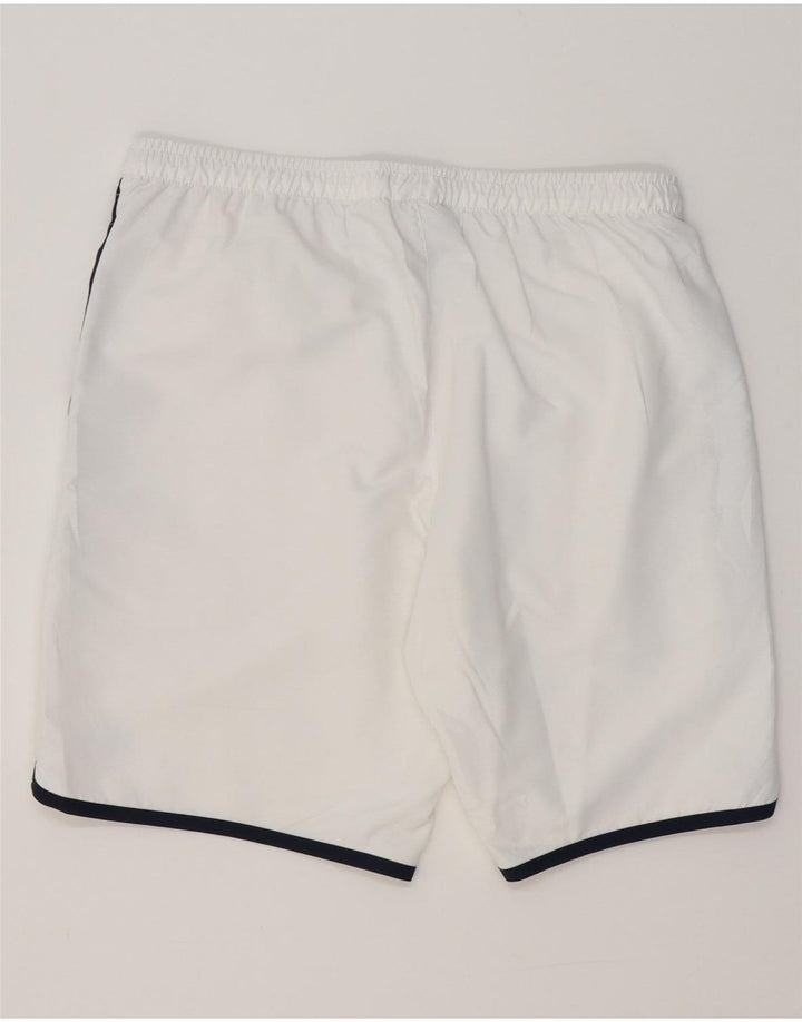 Pantaloni scurți sport LOTTO pentru bărbați, poliester alb, mic