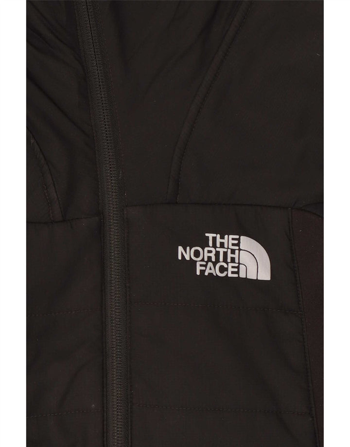 Pulover The North Face pentru bărbați, cu fermoar, negru mediu