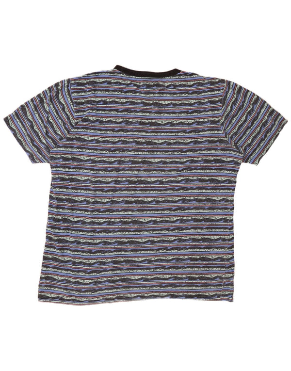 Tricou grafic pentru bărbați BILLABONG Top 2XL bumbac cu dungi albastre