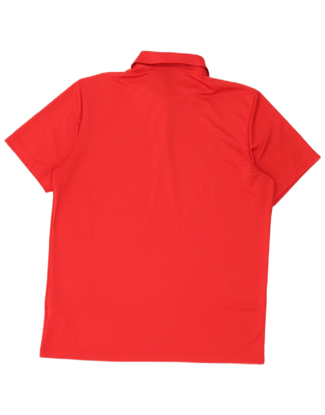 Tricou polo Adidas pentru bărbați, poliester roșu mare