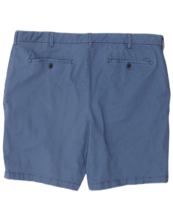 Pantaloni scurți chino stretch pentru bărbați IZOD W42 2XL bumbac albastru