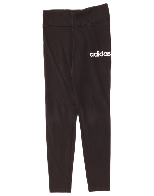 Adidas Fete Leggings Graphic 11-12 Ani Negru