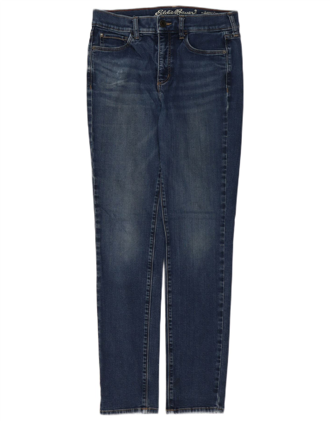 EDDIE BAUER Blugi subțiri ușor curbat pentru femei US 4 Small W28 L30 Blue