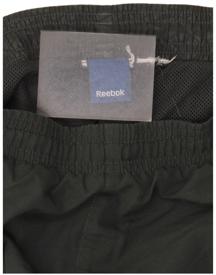 Pantaloni de trening grafic pentru bărbați Reebok XL gri