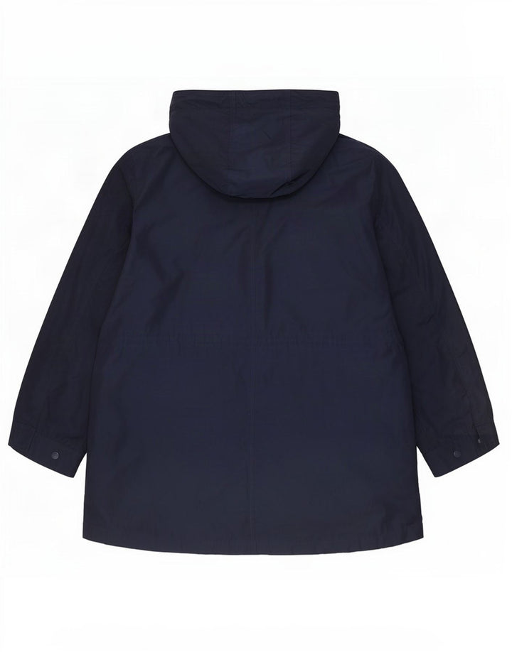 Marks & Spencer jachetă parka cu glugă pentru femei UK 20 2XL bleumarin poliester