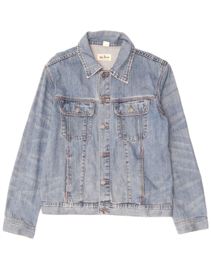 JOHN BANER Jachetă de blugi pentru bărbați UK 44 2XL Bumbac albastru