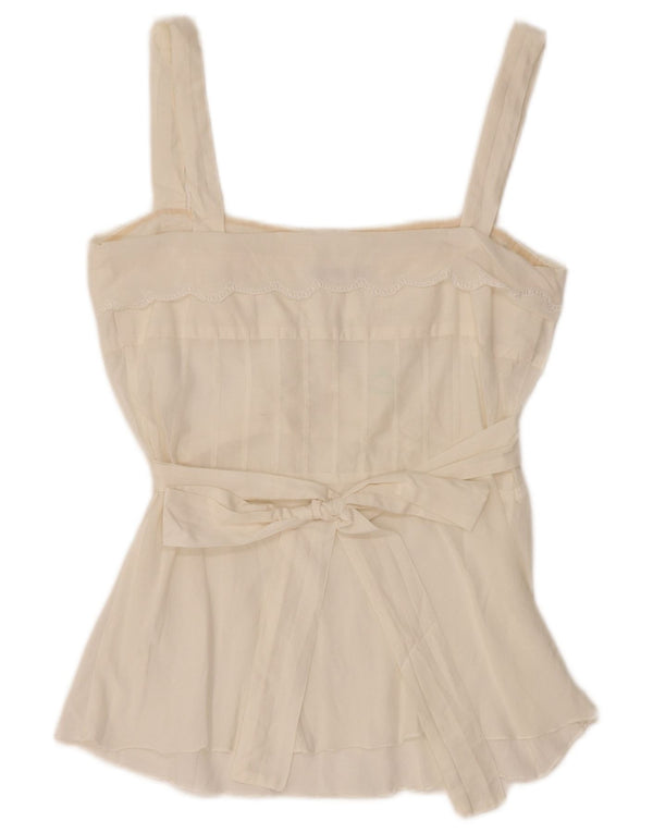 Bluză fără mâneci pentru femei GUESS BY MARCIANO, UK 8, mic, alb