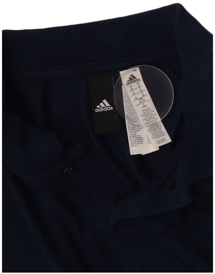 Tricou polo pentru bărbați Adidas XL bleumarin