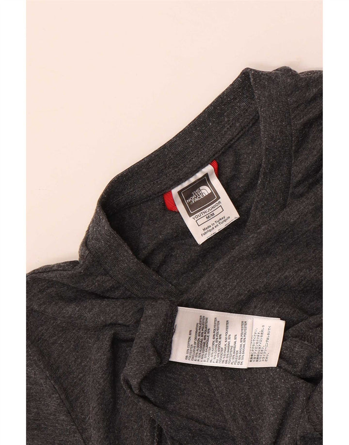 Tricou pentru băieți The North Face Top 9-10 ani, bumbac gri mediu