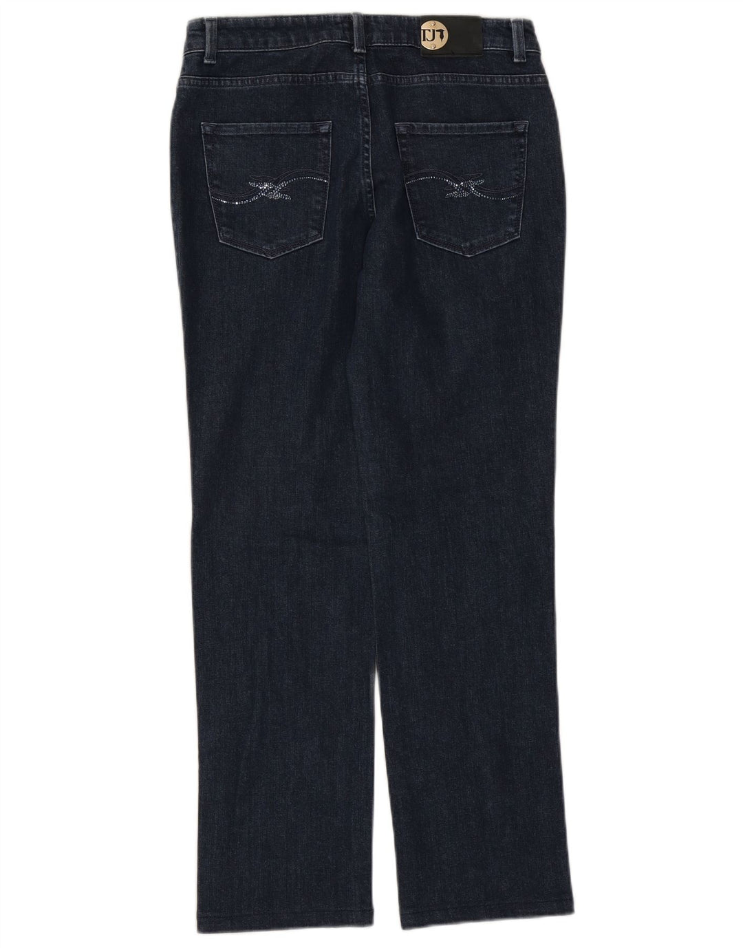 Blugi drepti pentru femei Trussardi W30 L30 bumbac albastru