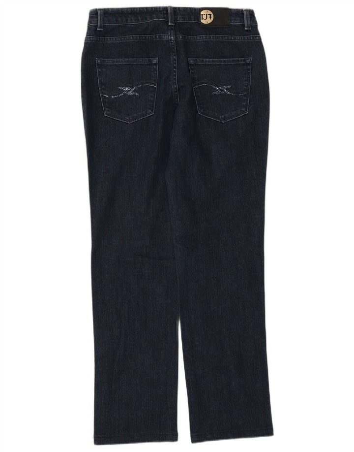 Blugi drepti pentru femei Trussardi W30 L30 bumbac albastru