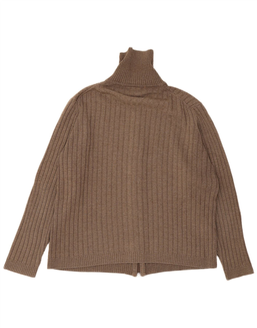 Pulover cardigan pentru bărbați Lacoste Mărimea 6 XL Lână maro