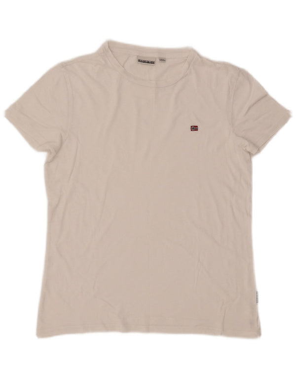 Tricou Napapijri Fete Top 13-14 Ani Alb