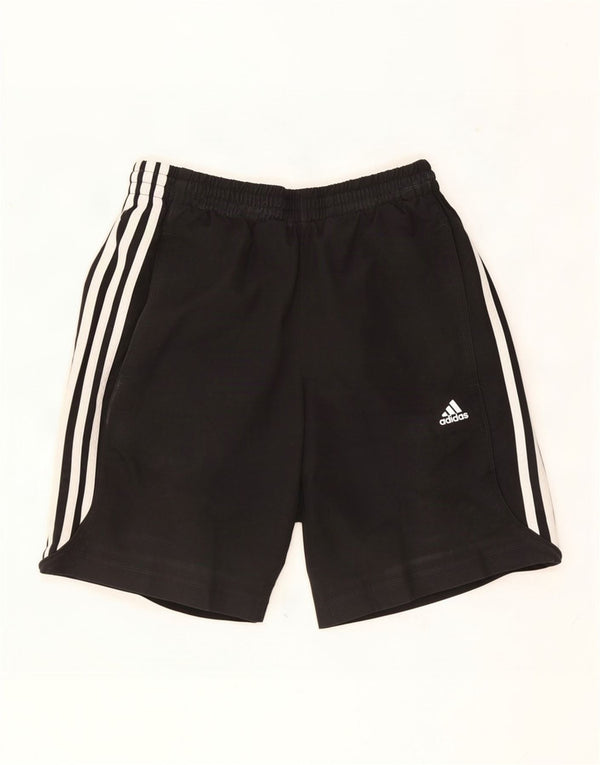 Pantaloni scurți sport adidas Climalite pentru bărbați, poliester negru mic