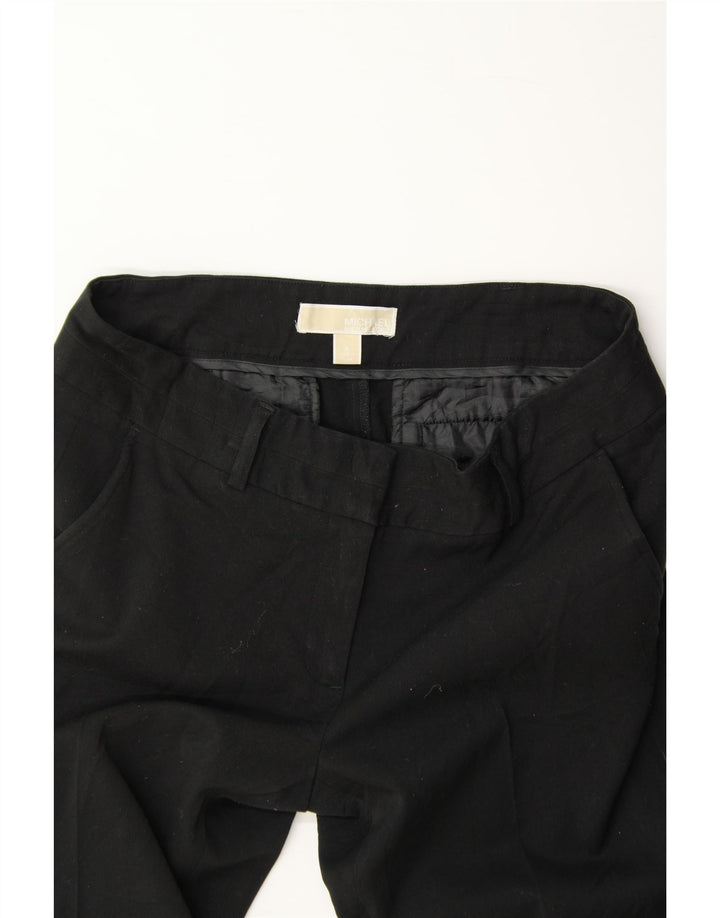 MICHAEL KORS Womens Slim Chino Trousers US 6 Medium W32 L27 Black Vintage Michael Kors and Second-Hand Michael Kors from Messina Hembry 