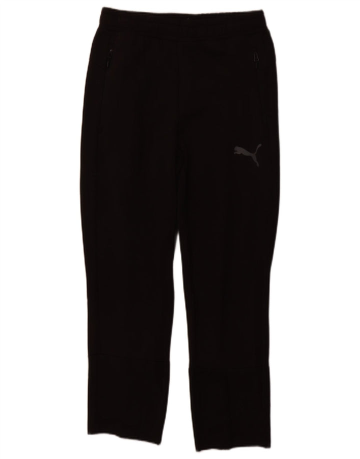 PUMA Womens Tracksuit Trousers UK 8 Small  Black Polyester