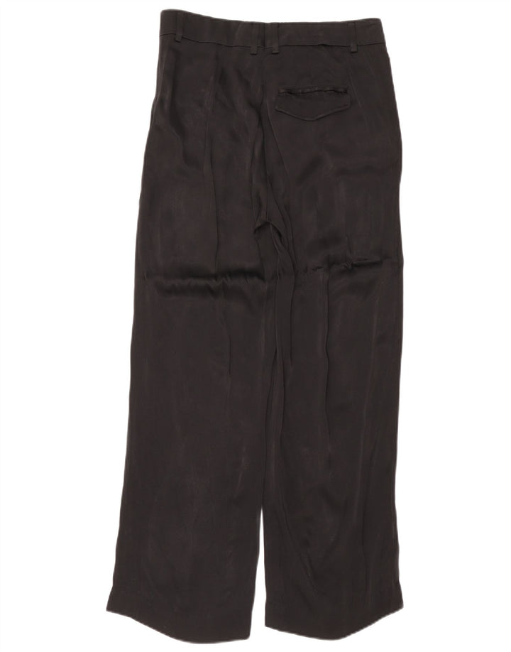 Pantaloni drepti pentru femei Arket L28 L29 Negri