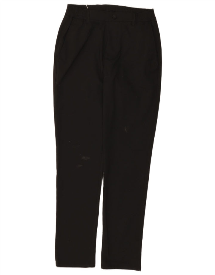 Pantaloni chino slim pentru bărbați Zara Mici L30 L29 Poliester negru