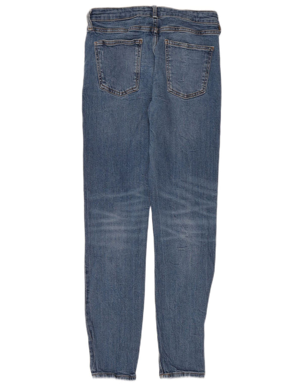 Blugi skinny dama Zara EU 38 Mici W28 L30 Bumbac albastru