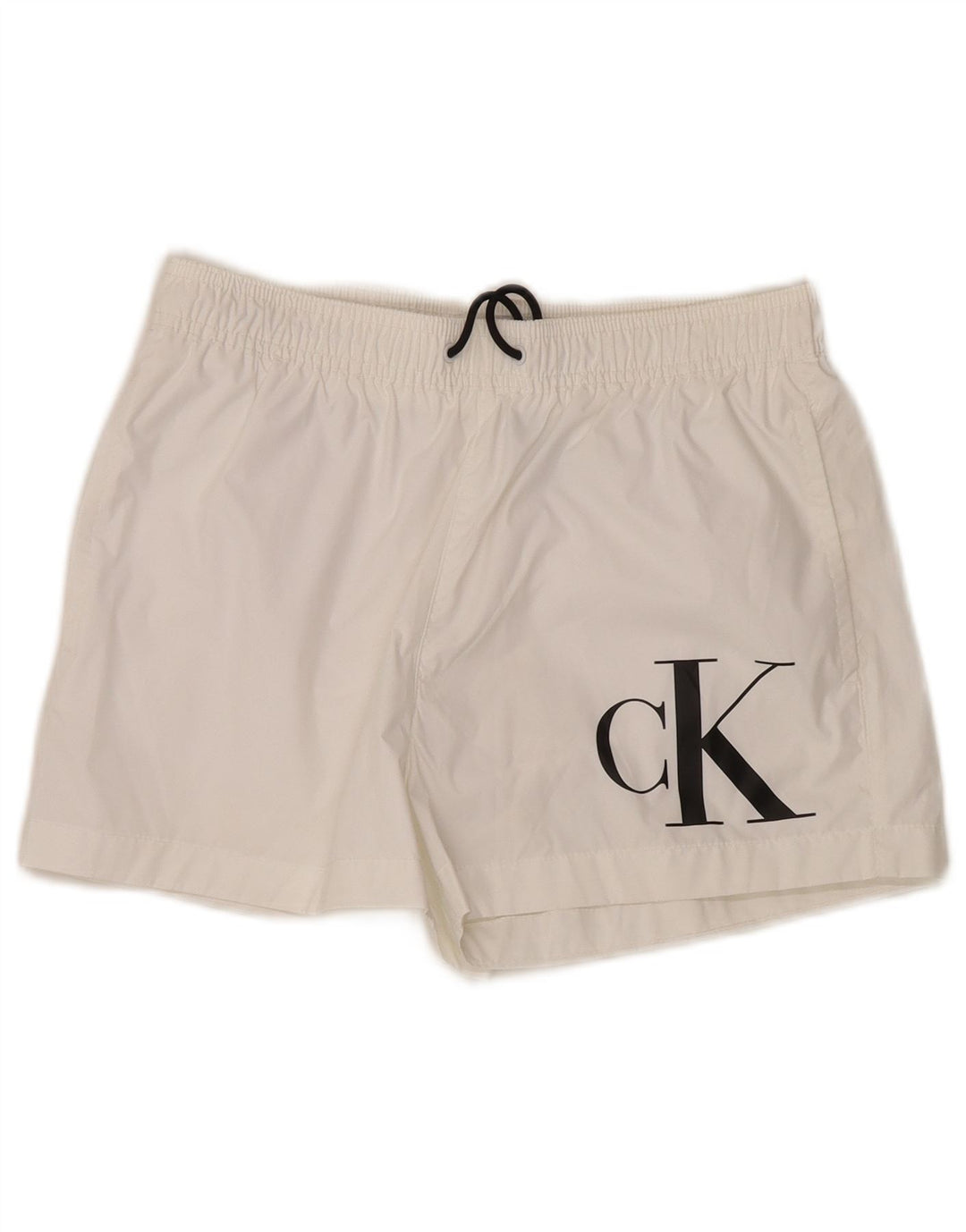 Pantaloni scurți de înot Calvin Klein pentru bărbați, alb, mici