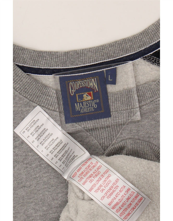 MAJESTIC Pulover pentru femei New York Yankees, UK 16, mare, gri