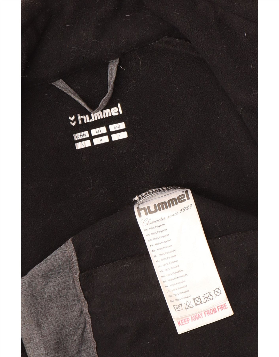 Jachetă Windbreaker pentru bărbați cu grafică Hummel UK 40, mare, gri, poliester