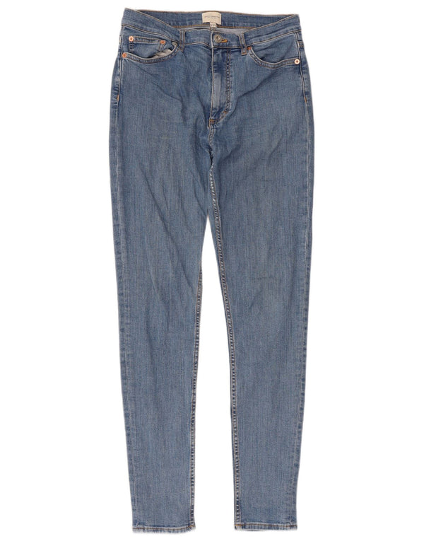 FRENCH CONNECTION Blugi skinny pentru femei UK 10 Small W28 L30 Blue