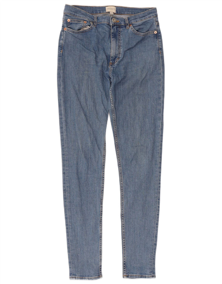 FRENCH CONNECTION Blugi skinny pentru femei UK 10 Small W28 L30 Blue