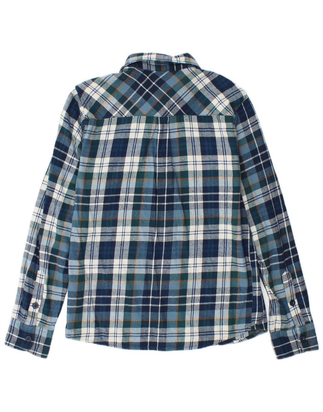 Cămașă de flanel pentru bărbați Mountain Warehouse, bumbac cu carouri albastre mici