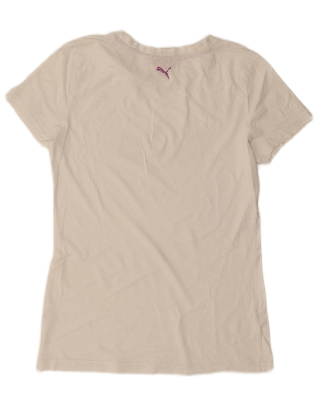 Tricou grafic Puma pentru femei Top UK 16 Large Off White