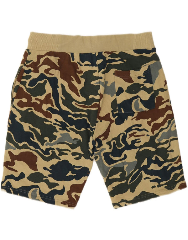 Pantaloni scurți sport pentru bărbați Superdry XL, bumbac camuflat multicolor
