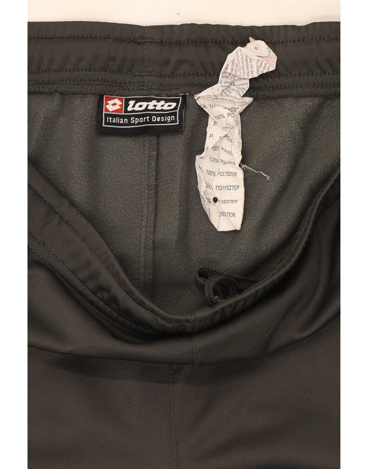 Pantaloni de trening pentru bărbați Lotto, gri mediu, poliester