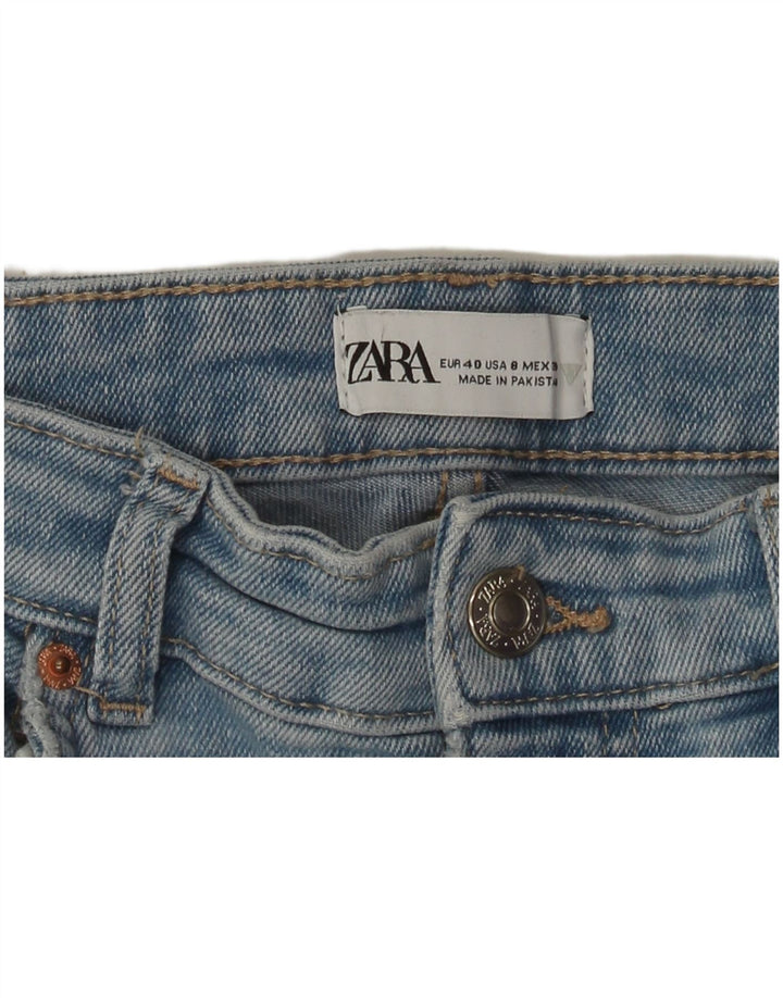 Blugi skinny dama ZARA EU 40 Medium W30 L29 Albastru