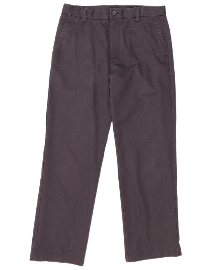 Pantaloni chino pentru bărbați IZOD Slim Fit L30 L30 Bumbac bleumarin